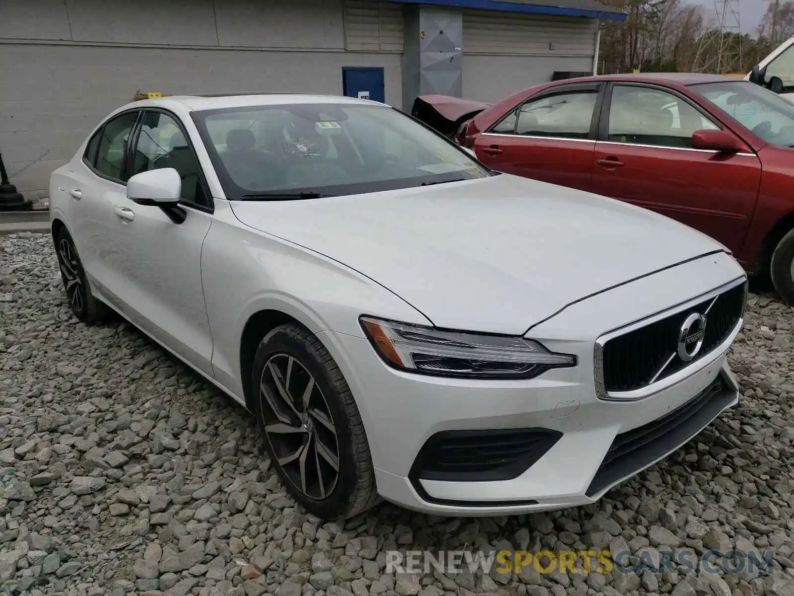 1 Photograph of a damaged car 7JRA22TK3LG057264 VOLVO S60 2020