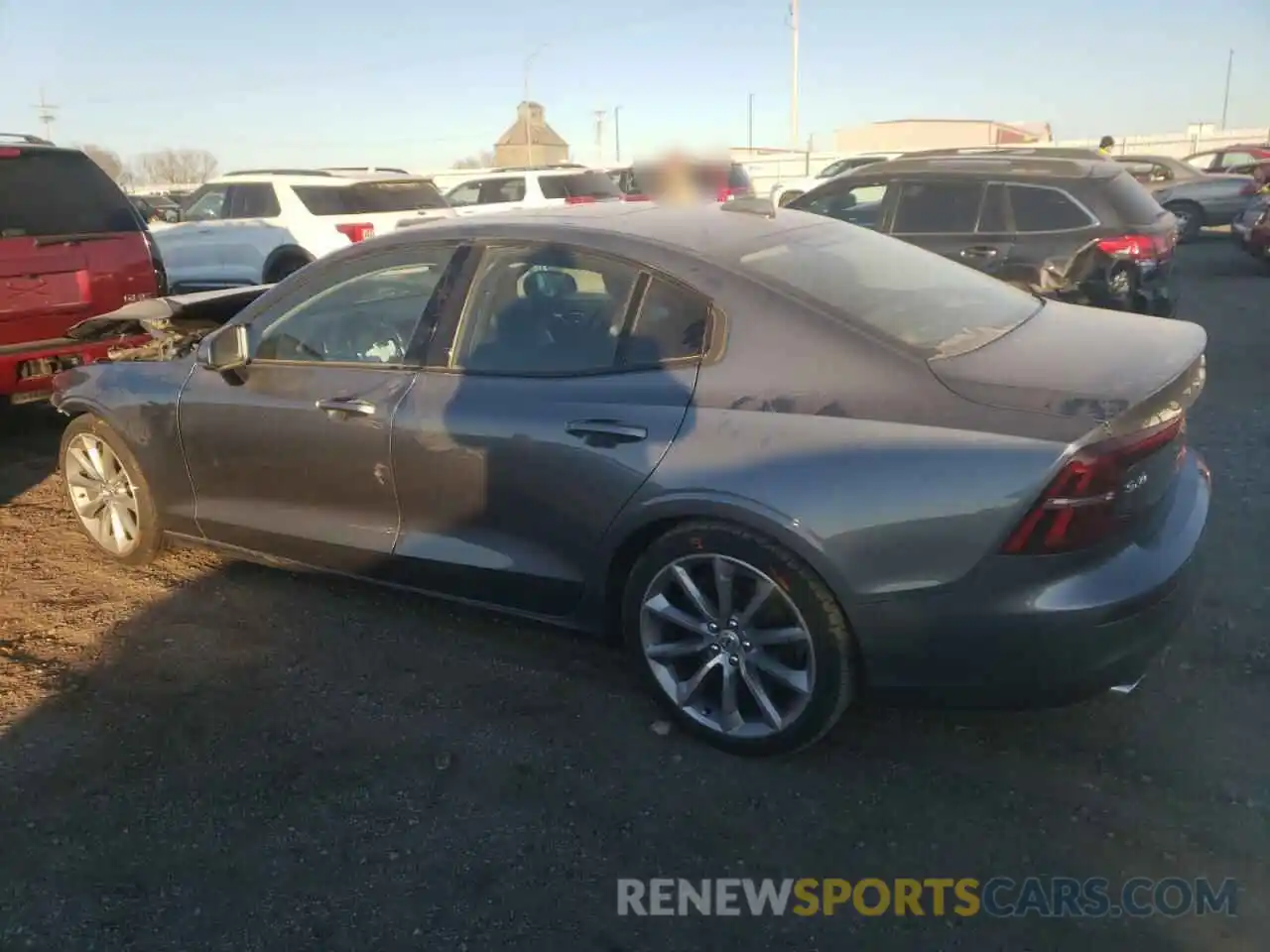 2 Photograph of a damaged car 7JRA22TK4LG042918 VOLVO S60 2020