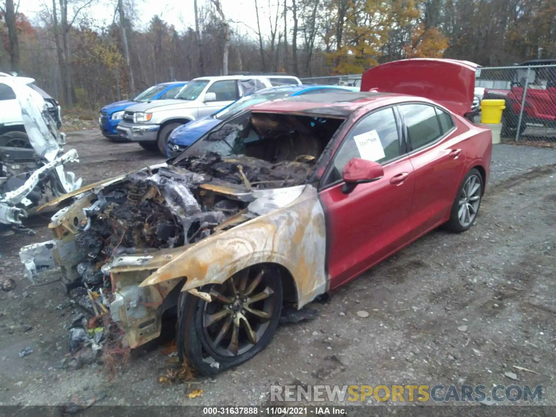 2 Photograph of a damaged car 7JRA22TK5LG048680 VOLVO S60 2020