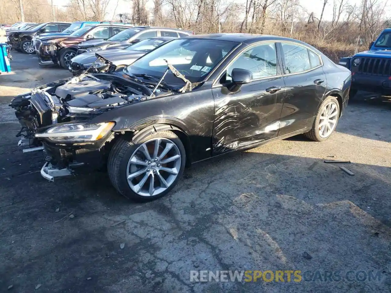 1 Photograph of a damaged car 7JRA22TK7LG046073 VOLVO S60 2020