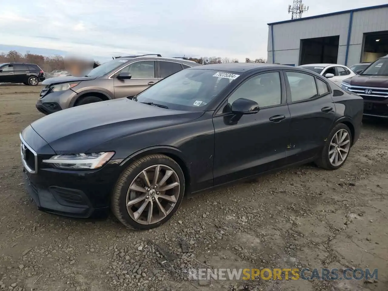 1 Photograph of a damaged car 7JRA22TK8LG065036 VOLVO S60 2020