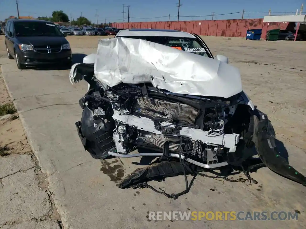 5 Photograph of a damaged car 7JRA22TL8LG065823 VOLVO S60 2020