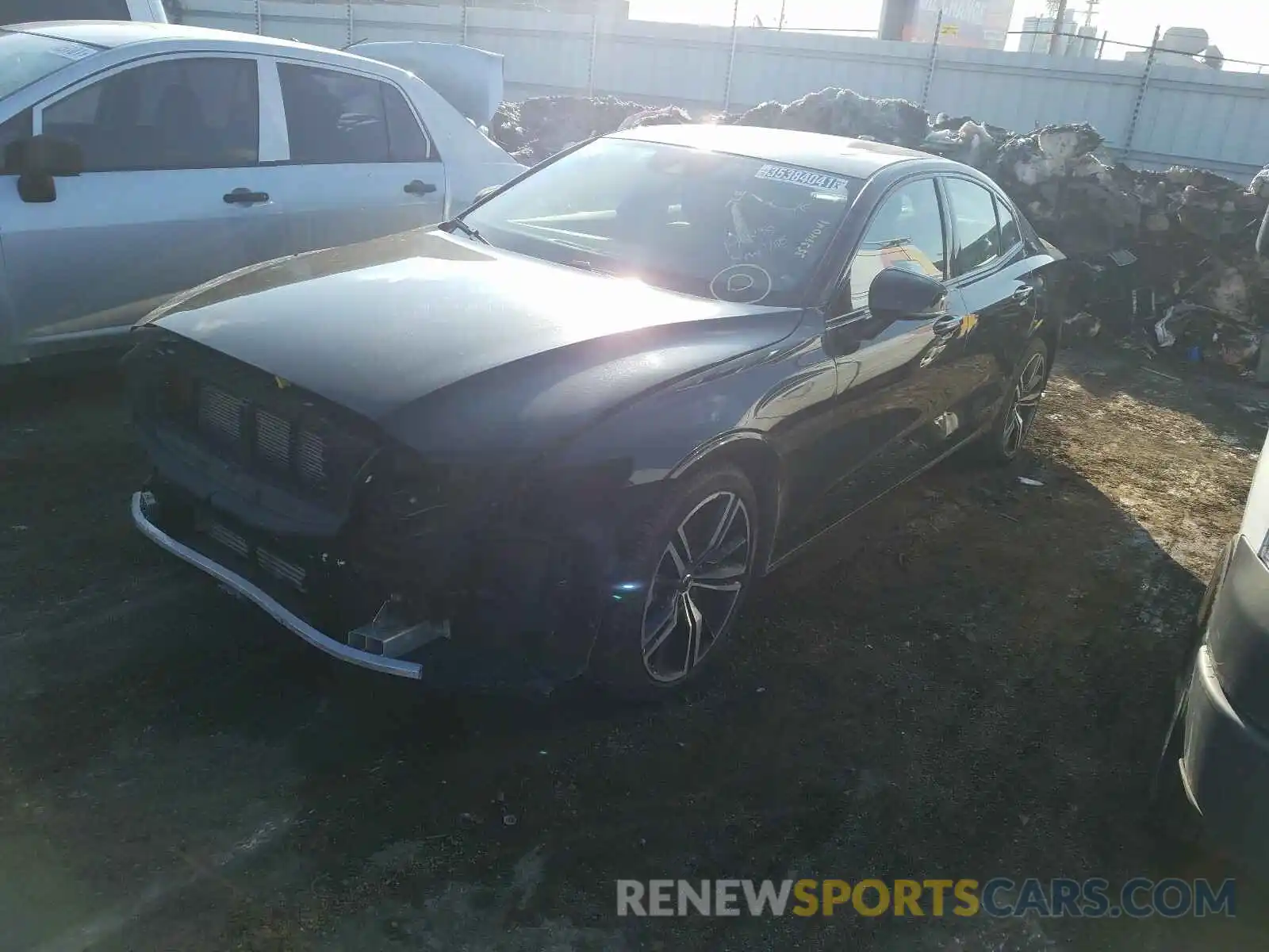 2 Photograph of a damaged car 7JRA22TM5LG072902 VOLVO S60 2020