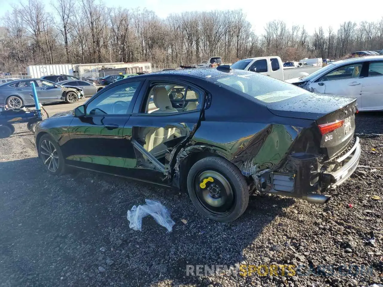 2 Photograph of a damaged car 7JR102FK1MG096387 VOLVO S60 2021