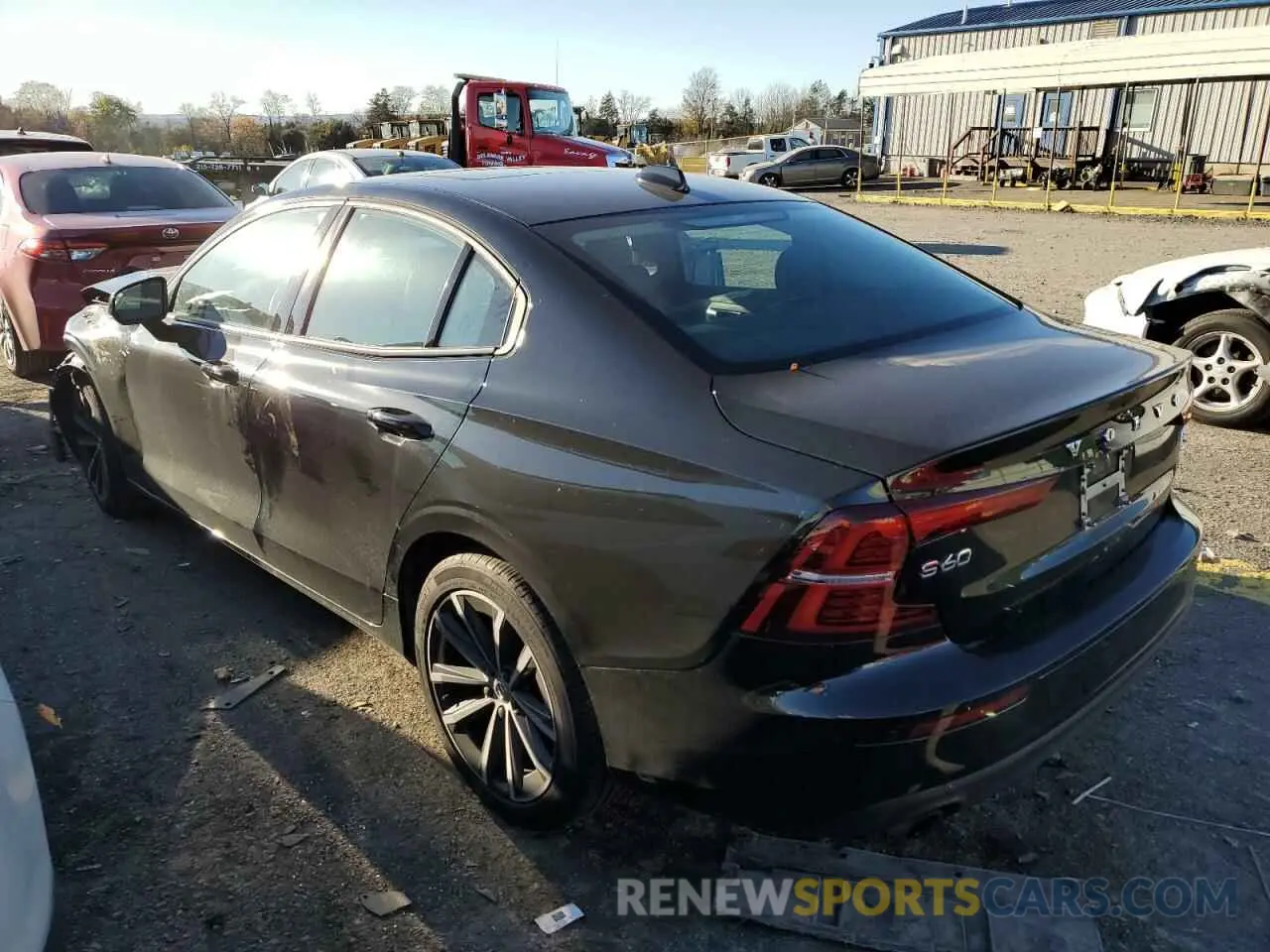 3 Photograph of a damaged car 7JR102FK3MG095855 VOLVO S60 2021