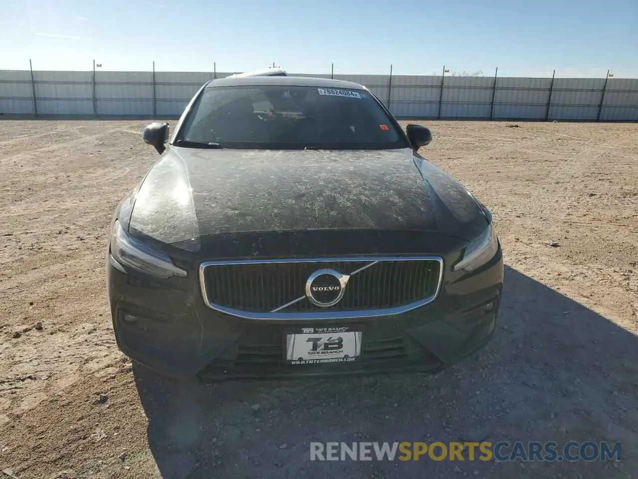 5 Photograph of a damaged car 7JR102FK8MG094040 VOLVO S60 2021