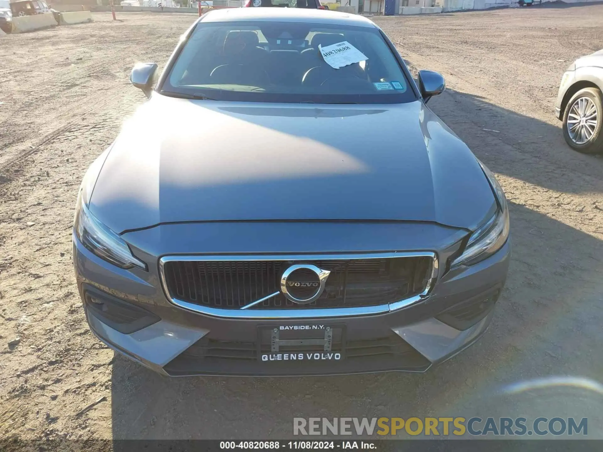12 Photograph of a damaged car 7JR102FK9MG080454 VOLVO S60 2021
