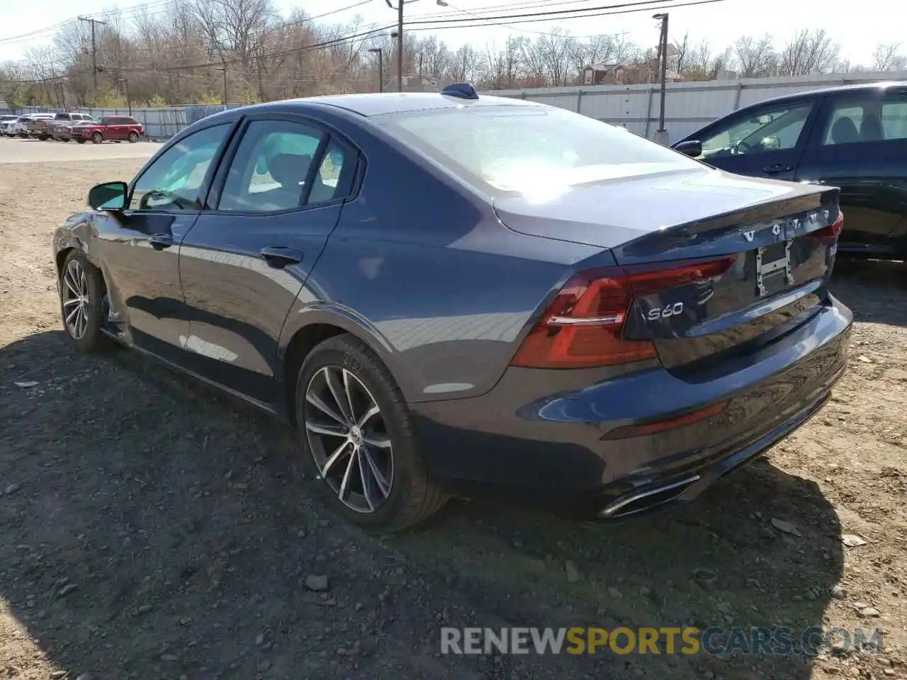 3 Photograph of a damaged car 7JR102TZ9MG109727 VOLVO S60 2021