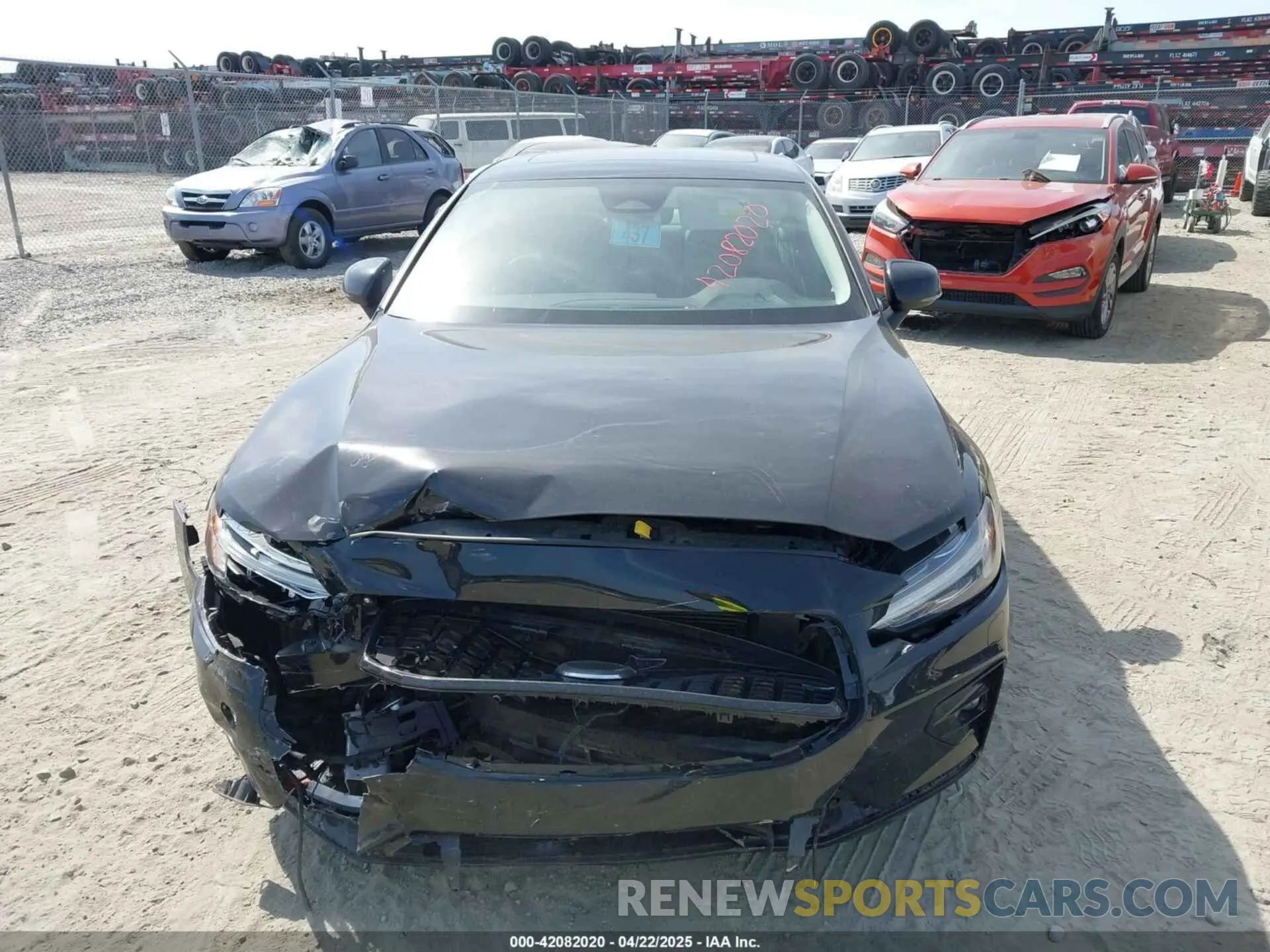 12 Photograph of a damaged car 7JRL12FV2PG234605 VOLVO S60 2023