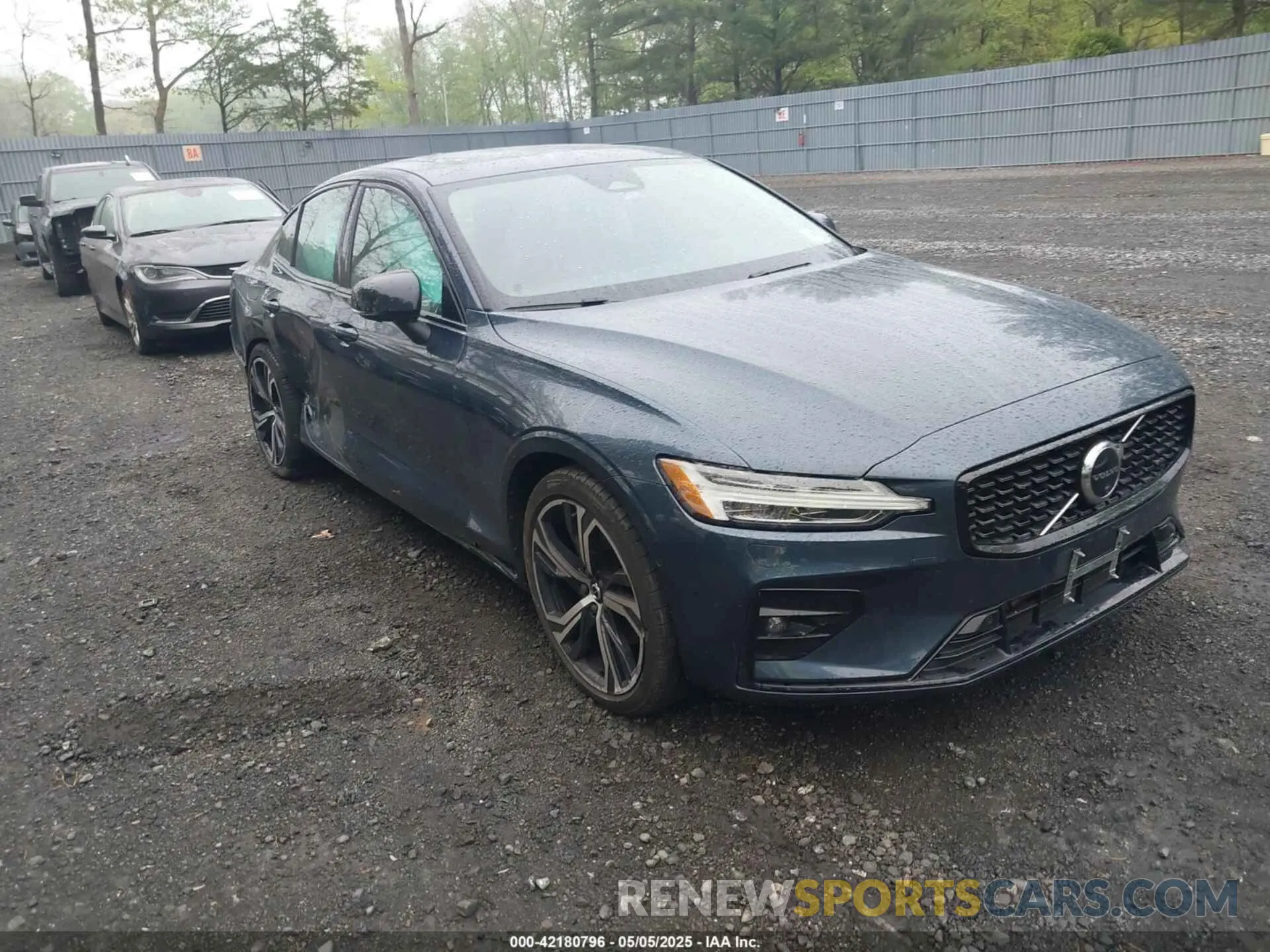 1 Photograph of a damaged car 7JRL12TW2PG234438 VOLVO S60 2023