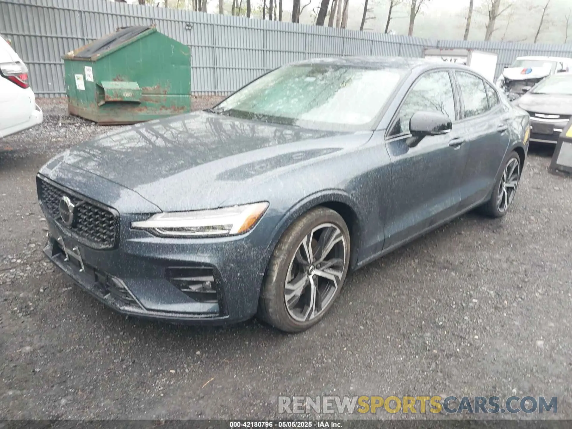 2 Photograph of a damaged car 7JRL12TW2PG234438 VOLVO S60 2023