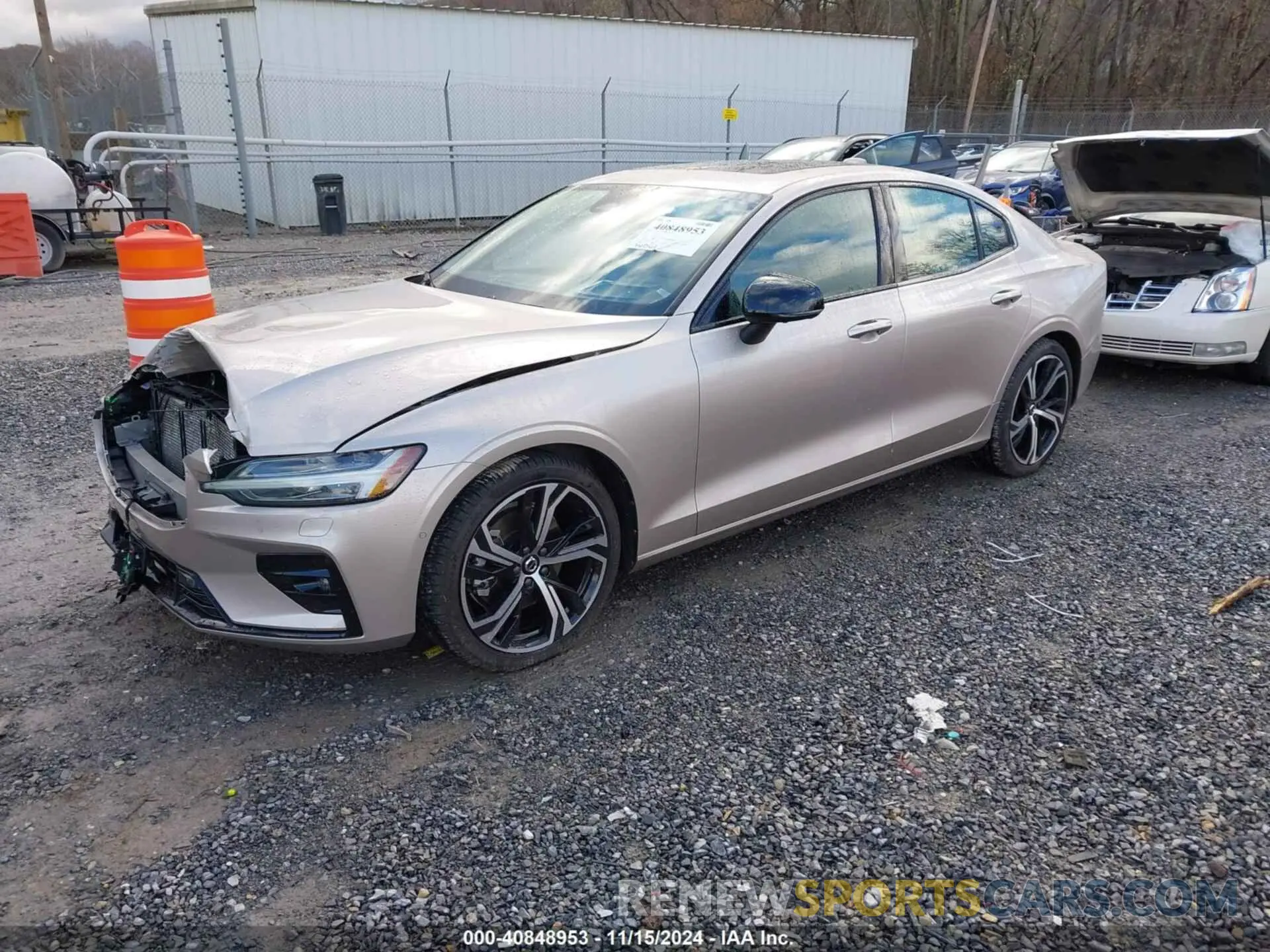 2 Photograph of a damaged car 7JRL12TW9PG254749 VOLVO S60 2023