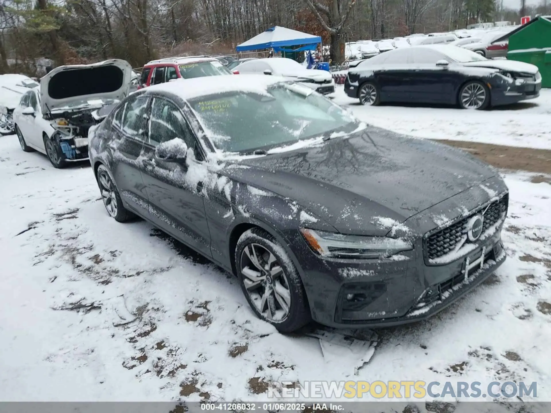 13 Photograph of a damaged car 7JRL12FK0RG322271 VOLVO S60 2024