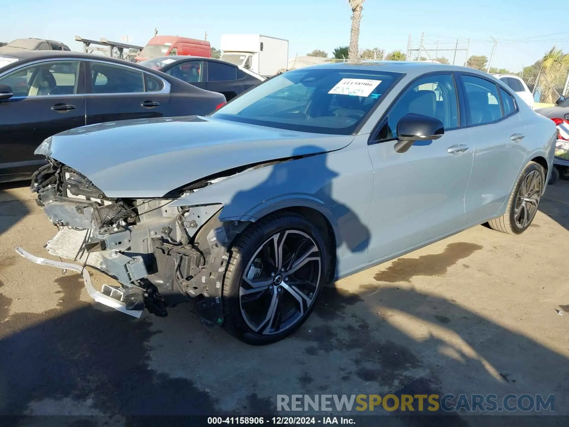 2 Photograph of a damaged car 7JRL12FK7RG319898 VOLVO S60 2024