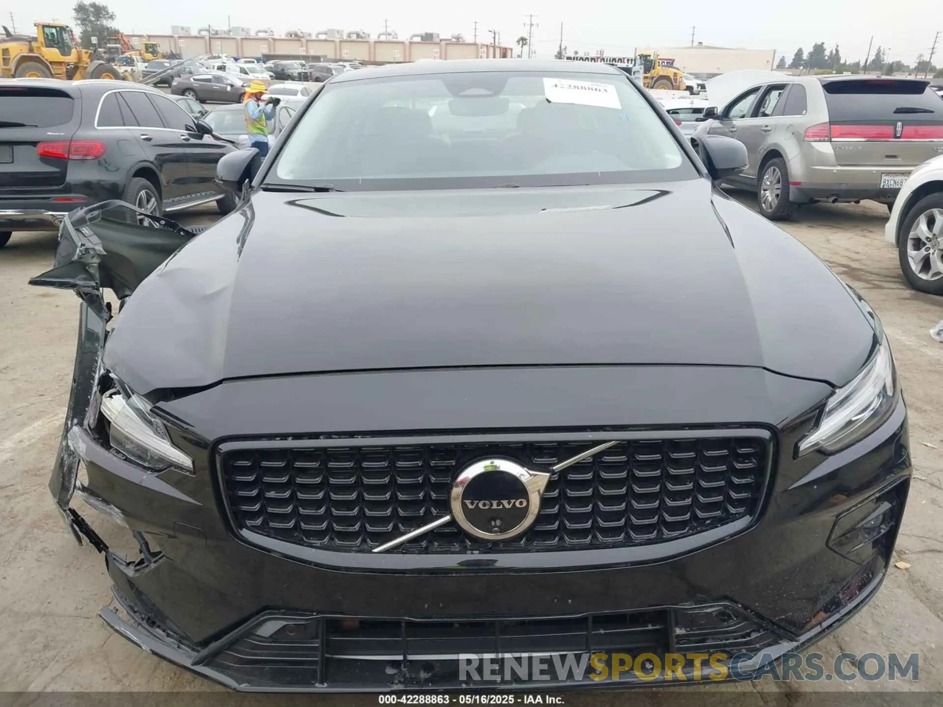 11 Photograph of a damaged car 7JRL12FL4RG324517 VOLVO S60 2024