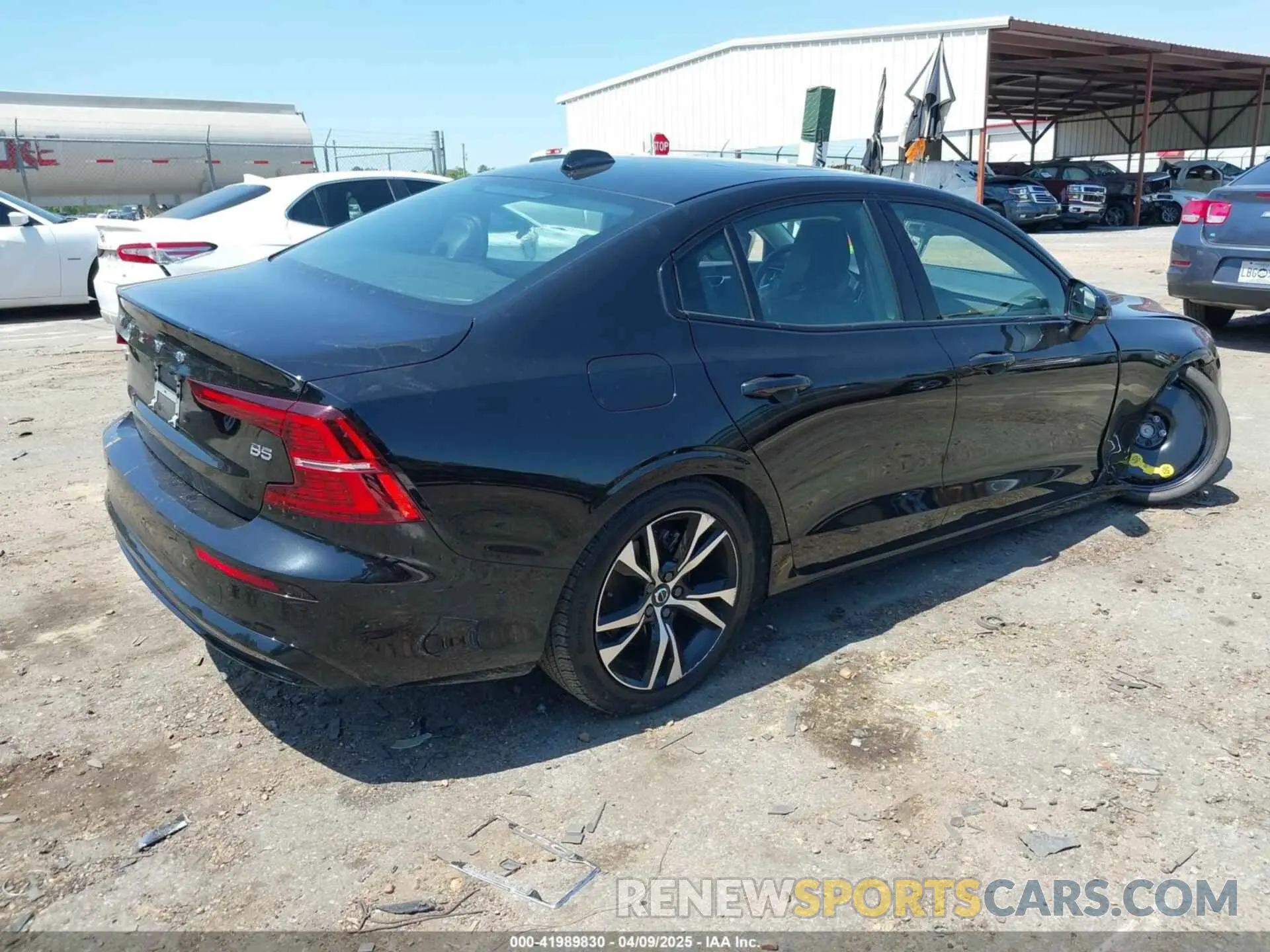 4 Photograph of a damaged car 7JRL12FL8RG295345 VOLVO S60 2024