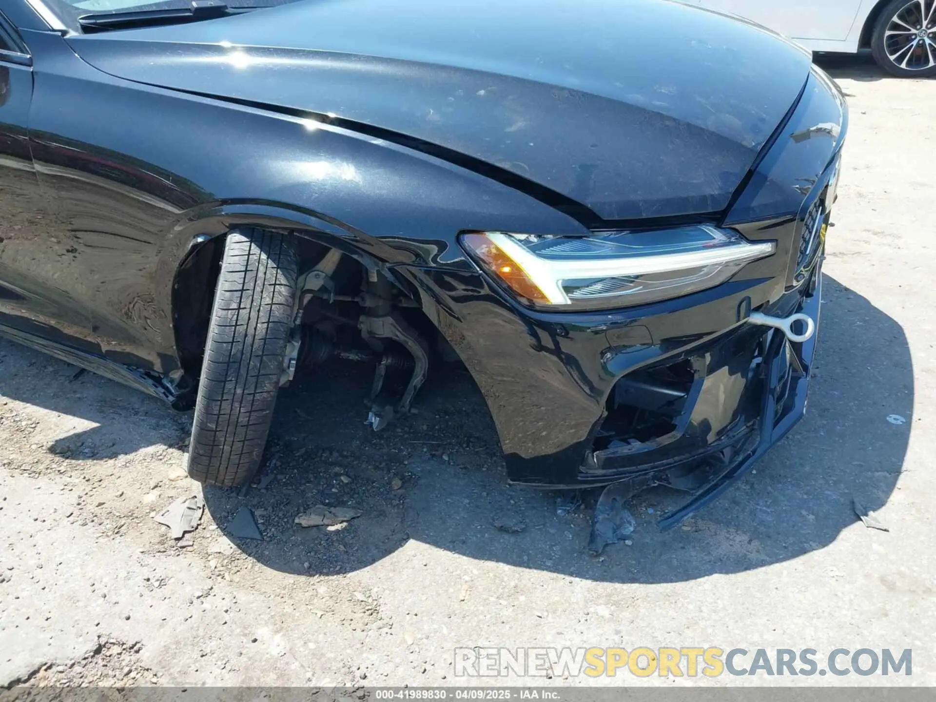 6 Photograph of a damaged car 7JRL12FL8RG295345 VOLVO S60 2024