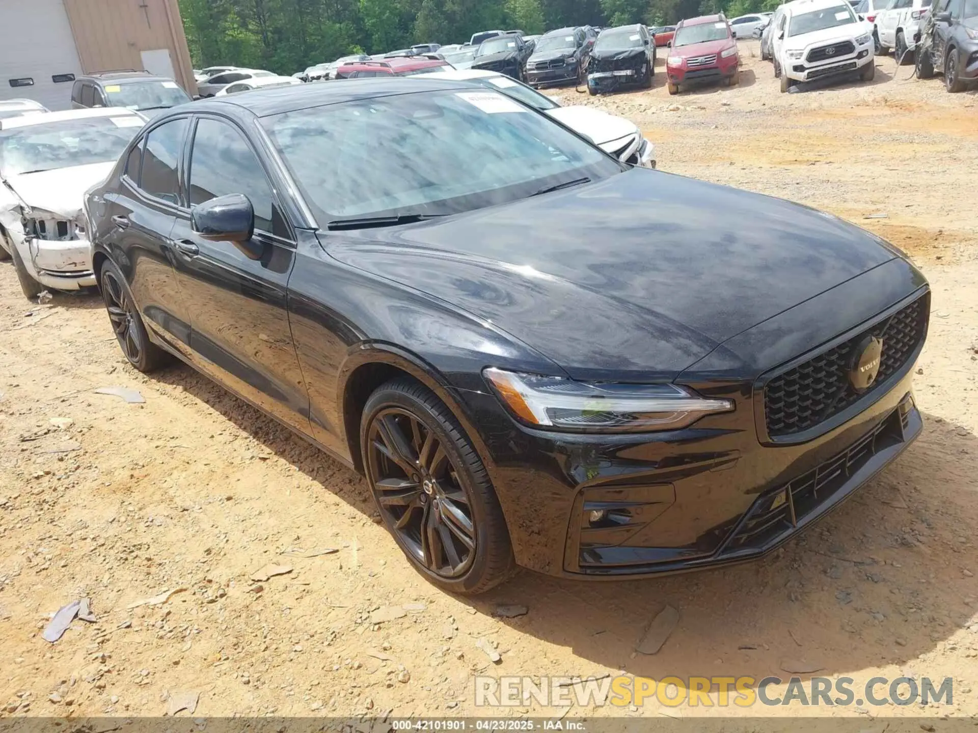 1 Photograph of a damaged car 7JRL12THXRG293984 VOLVO S60 2024