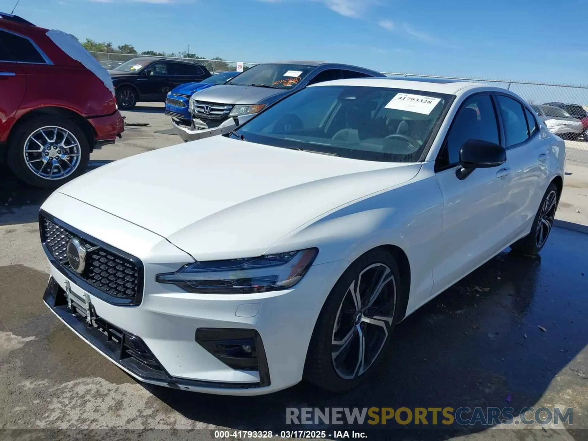 2 Photograph of a damaged car 7JRL12TK5RG303283 VOLVO S60 2024