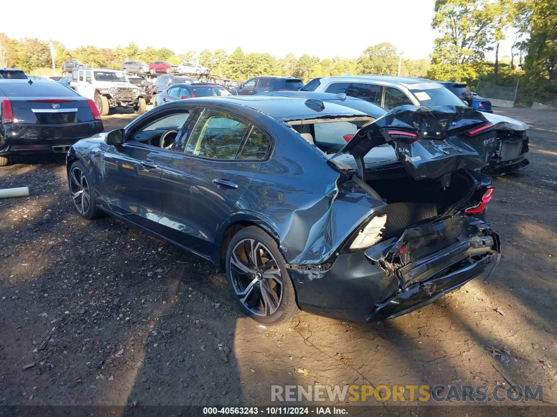 3 Photograph of a damaged car 7JRL12TK8RG304959 VOLVO S60 2024