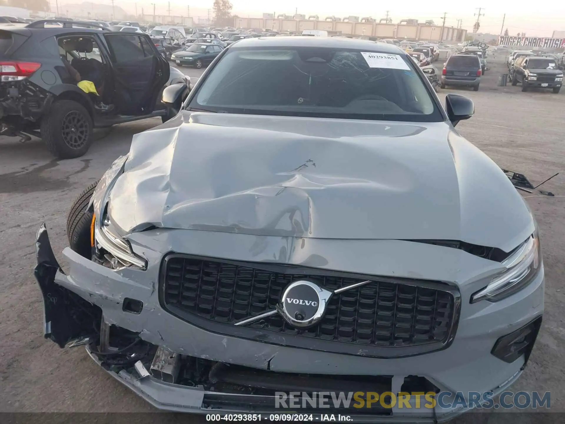 12 Photograph of a damaged car 7JRL12TL7RG310535 VOLVO S60 2024