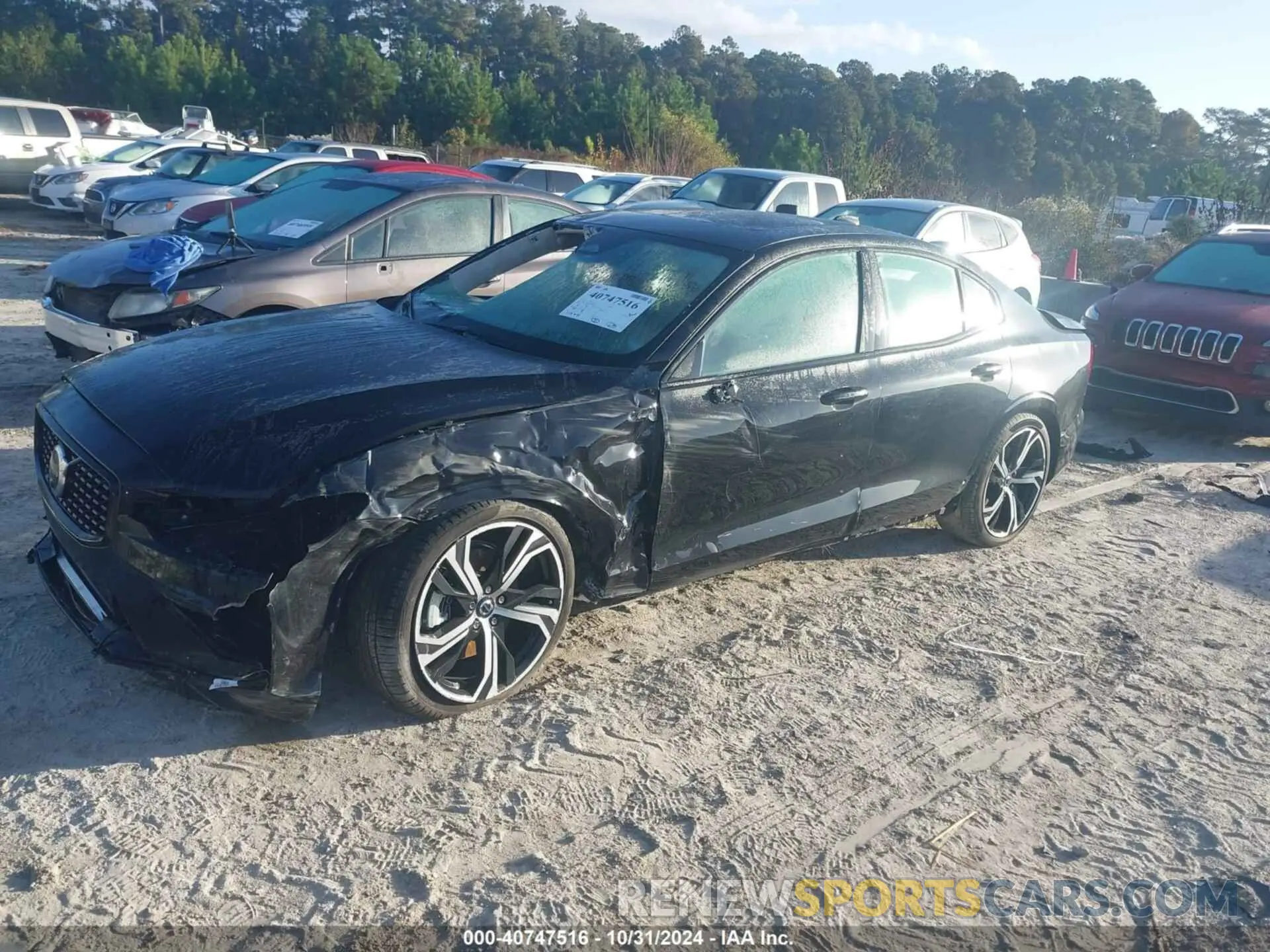 2 Photograph of a damaged car 7JRL12TM9RG308245 VOLVO S60 2024