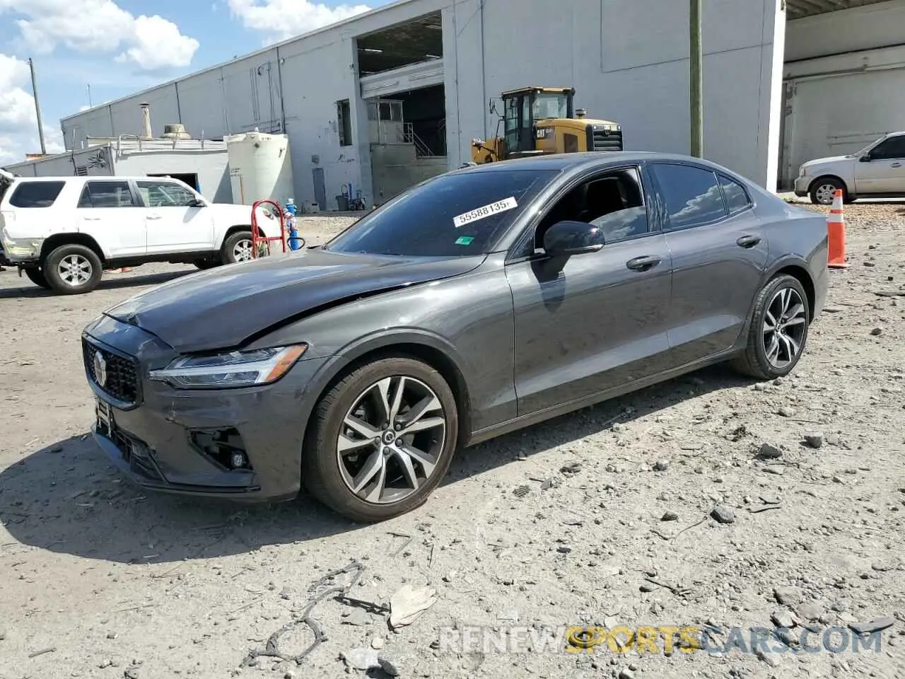 1 Photograph of a damaged car 7JRL12FK6RG321612 VOLVO S60 CORE 2024