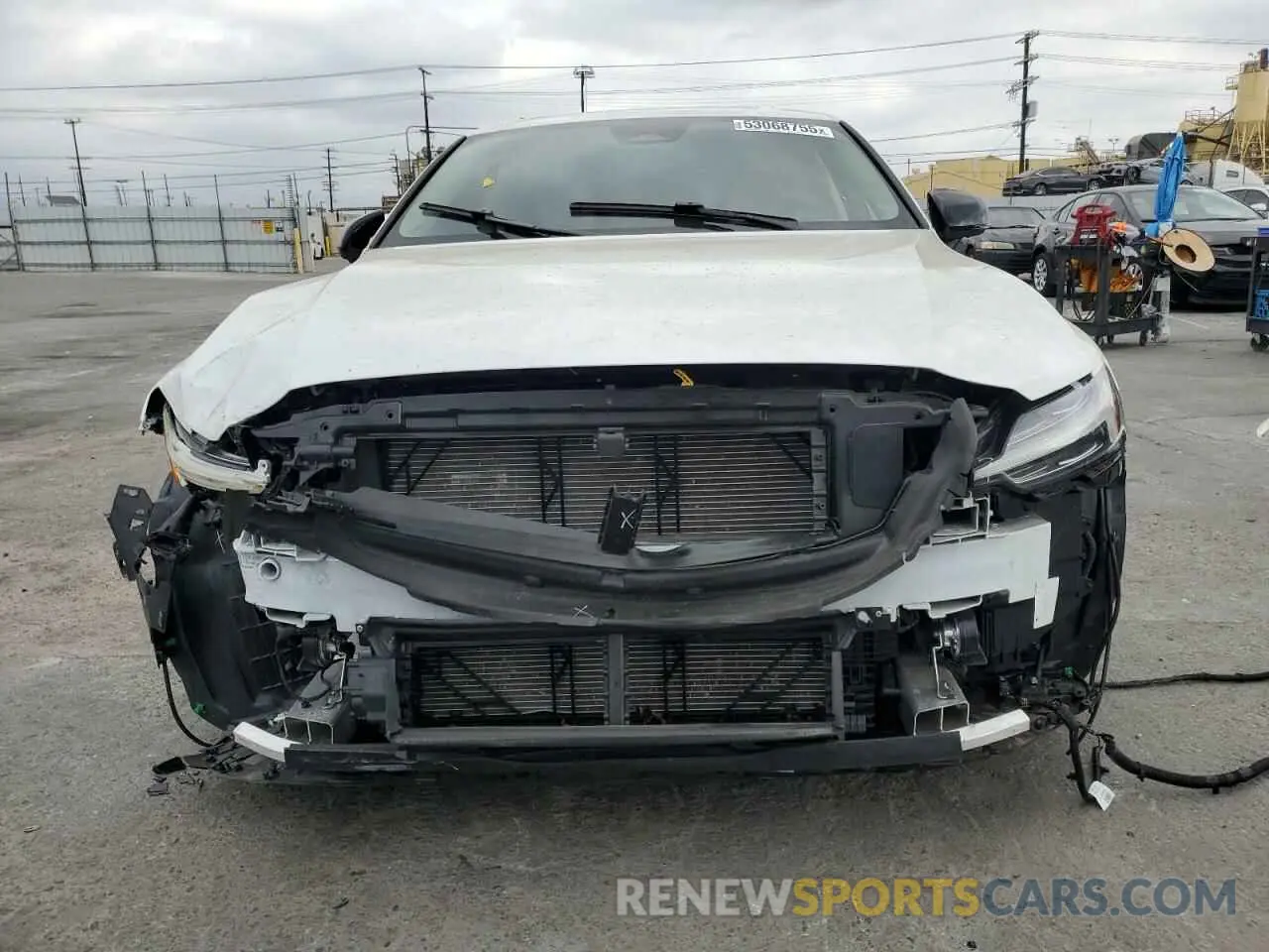 5 Photograph of a damaged car 7JRL12FK7RG310554 VOLVO S60 CORE 2024