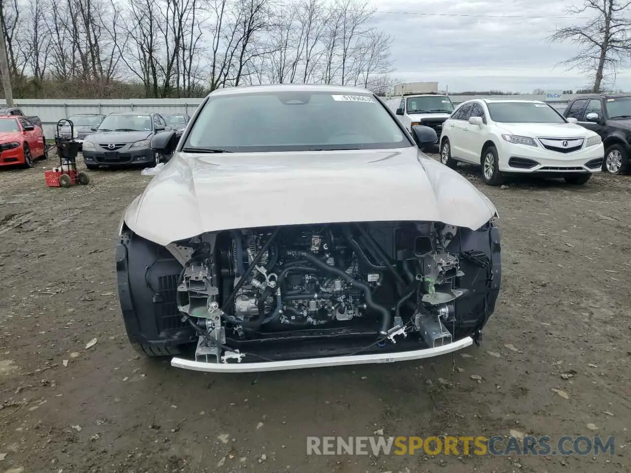 5 Photograph of a damaged car 7JRL12FK7RG322199 VOLVO S60 CORE 2024