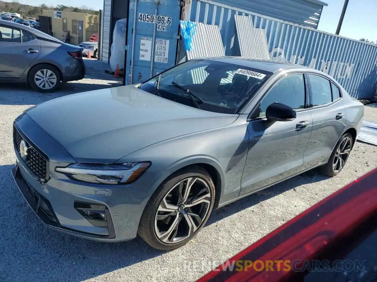 1 Photograph of a damaged car 7JRL12FK8RG298396 VOLVO S60 CORE 2024