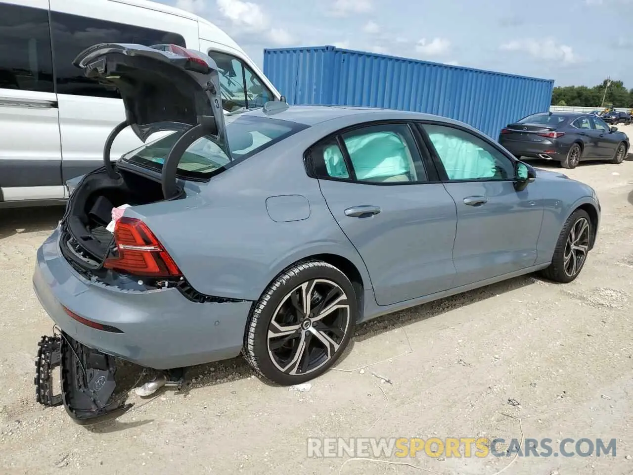 3 Photograph of a damaged car 7JRL12FL2PG249071 VOLVO S60 PLUS 2023