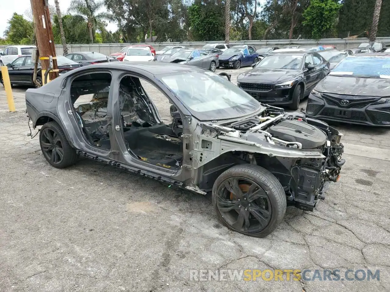 4 Photograph of a damaged car 7JRL12FL0RG312462 VOLVO S60 PLUS 2024