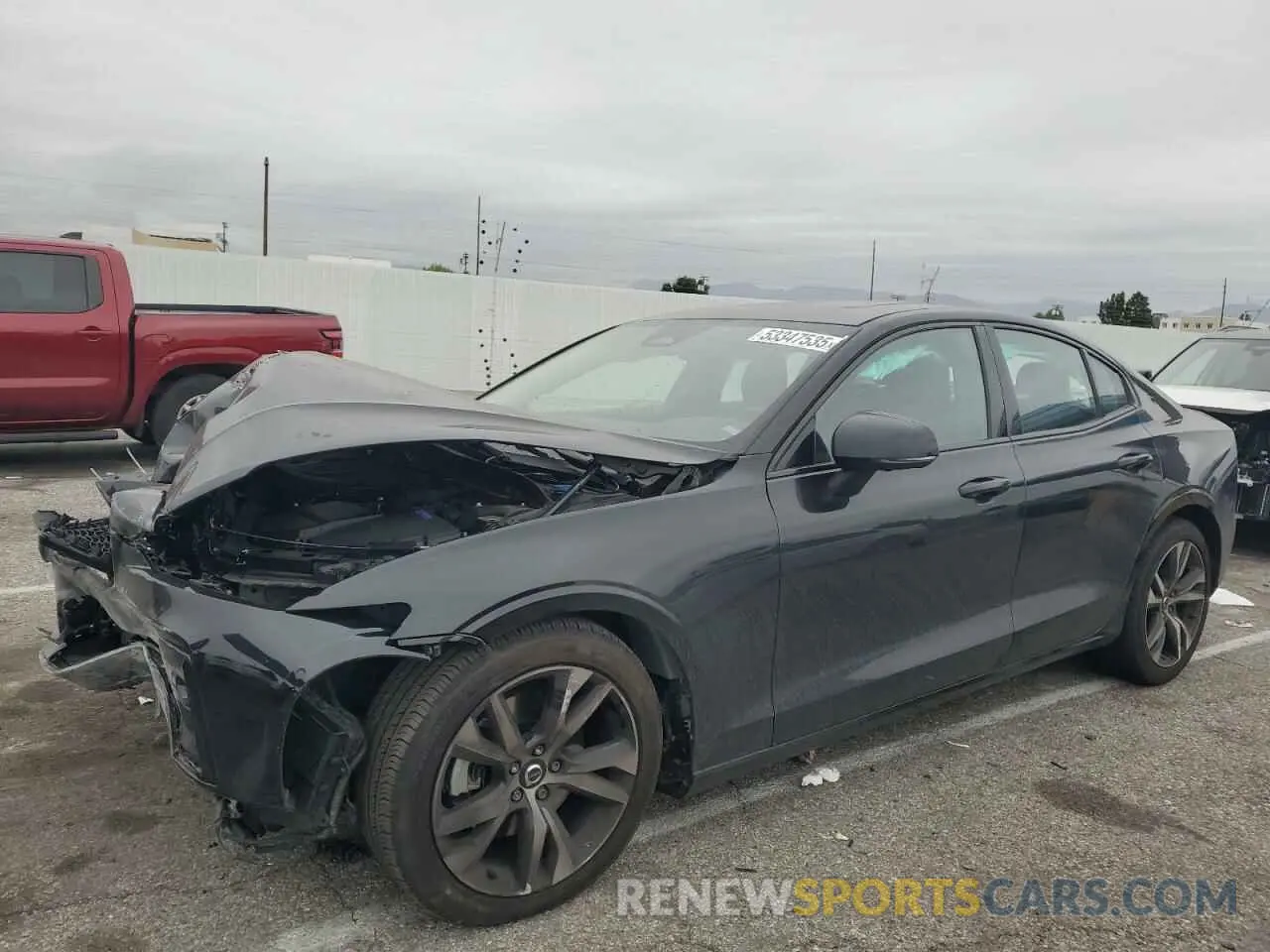 1 Photograph of a damaged car 7JRL12TL8RG315565 VOLVO S60 PLUS 2024