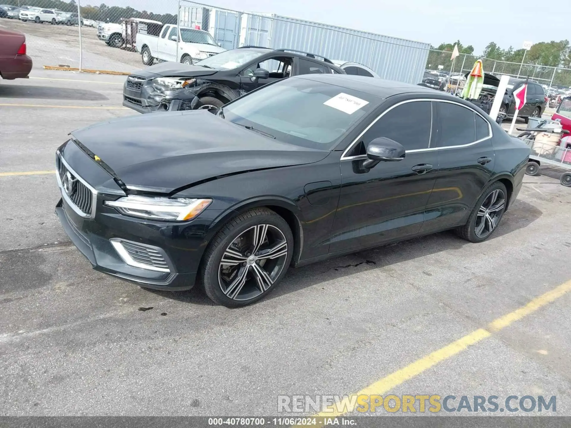 2 Photograph of a damaged car 7JRBR0FL5MG123565 VOLVO S60 RECHARGE PLUG-IN HYBRID 2021