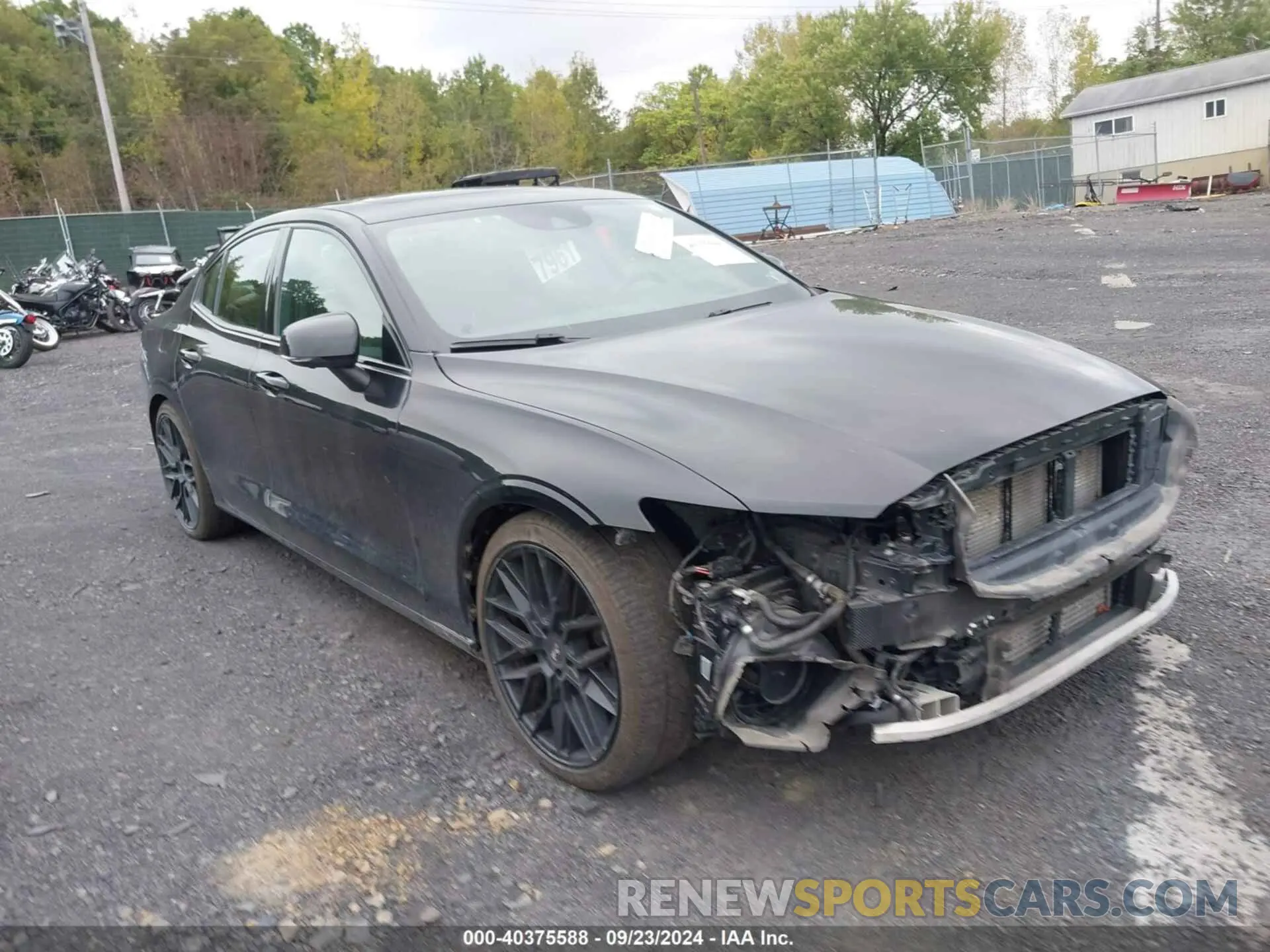 1 Photograph of a damaged car 7JRH60FD4NG192633 VOLVO S60 RECHARGE PLUG-IN HYBRID 2022