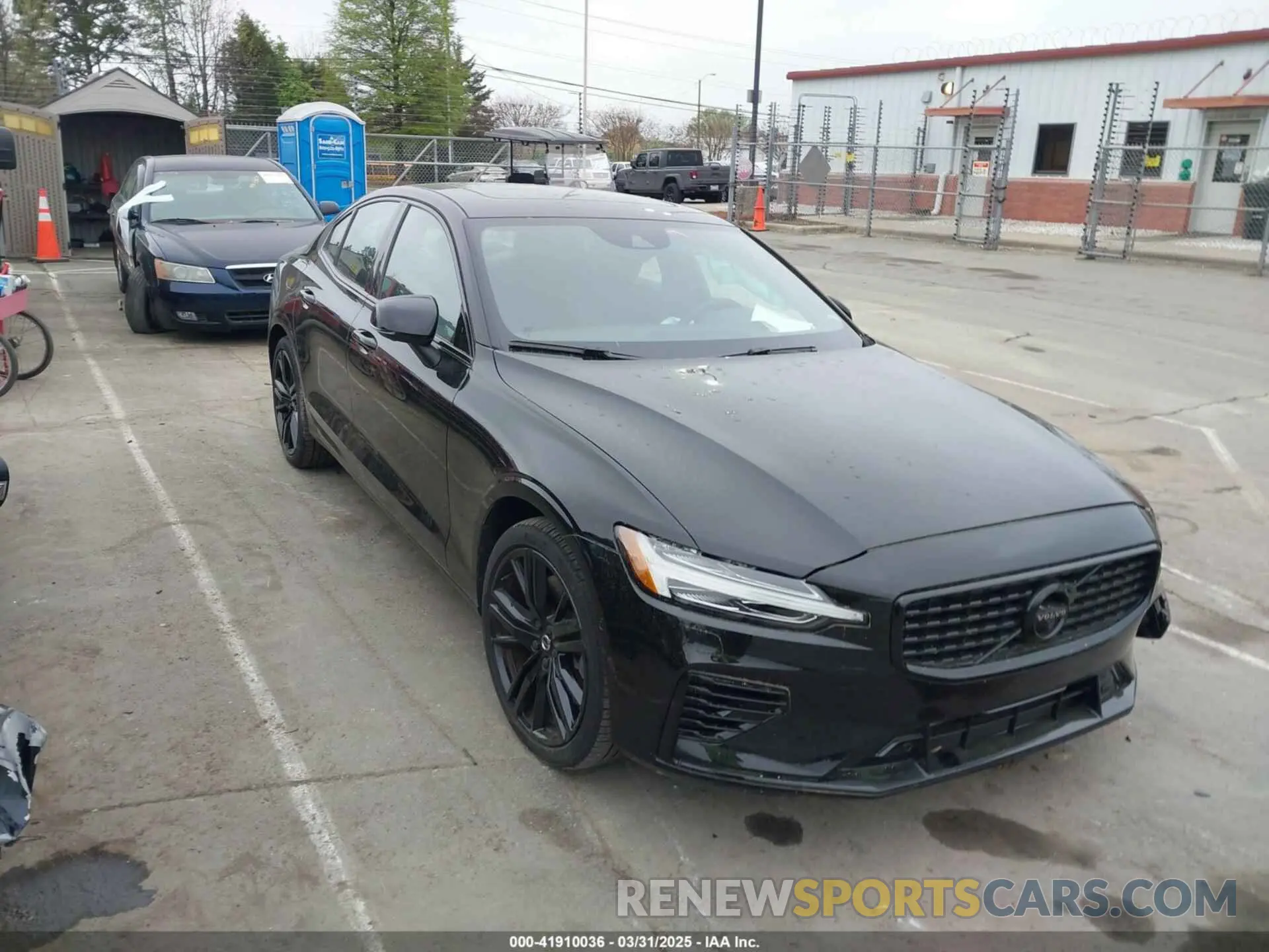 1 Photograph of a damaged car 7JRH60FD6NG192469 VOLVO S60 RECHARGE PLUG-IN HYBRID 2022