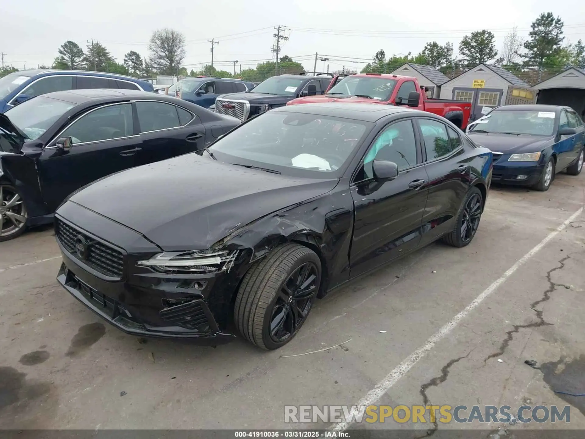 2 Photograph of a damaged car 7JRH60FD6NG192469 VOLVO S60 RECHARGE PLUG-IN HYBRID 2022