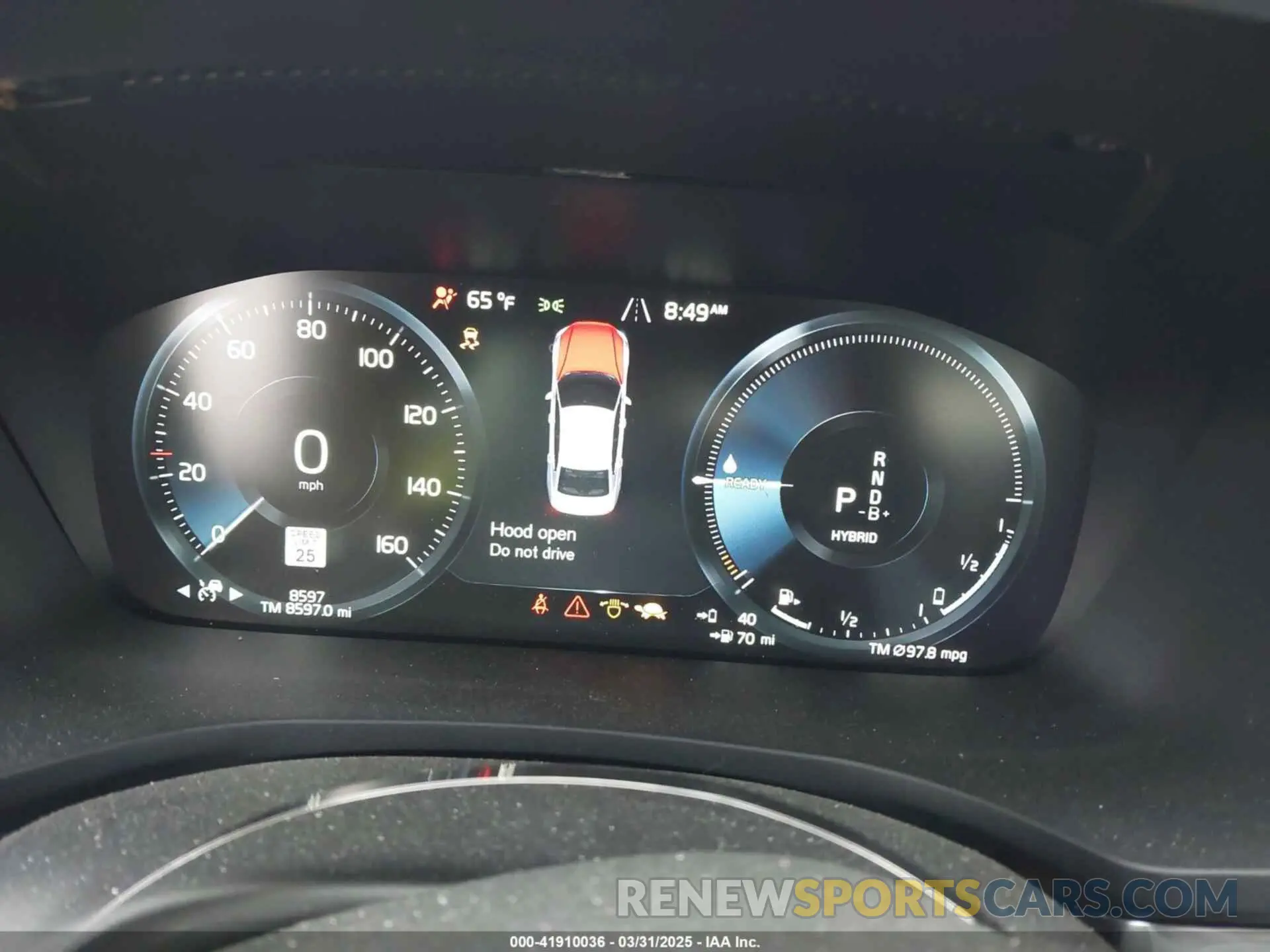 7 Photograph of a damaged car 7JRH60FD6NG192469 VOLVO S60 RECHARGE PLUG-IN HYBRID 2022