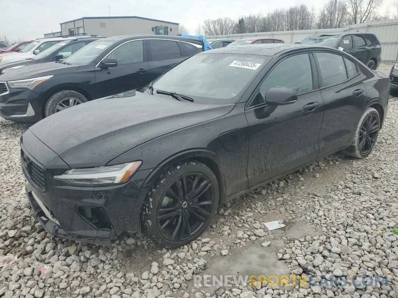 1 Photograph of a damaged car 7JRH60FD3NG192526 VOLVO S60 T8 REC 2022