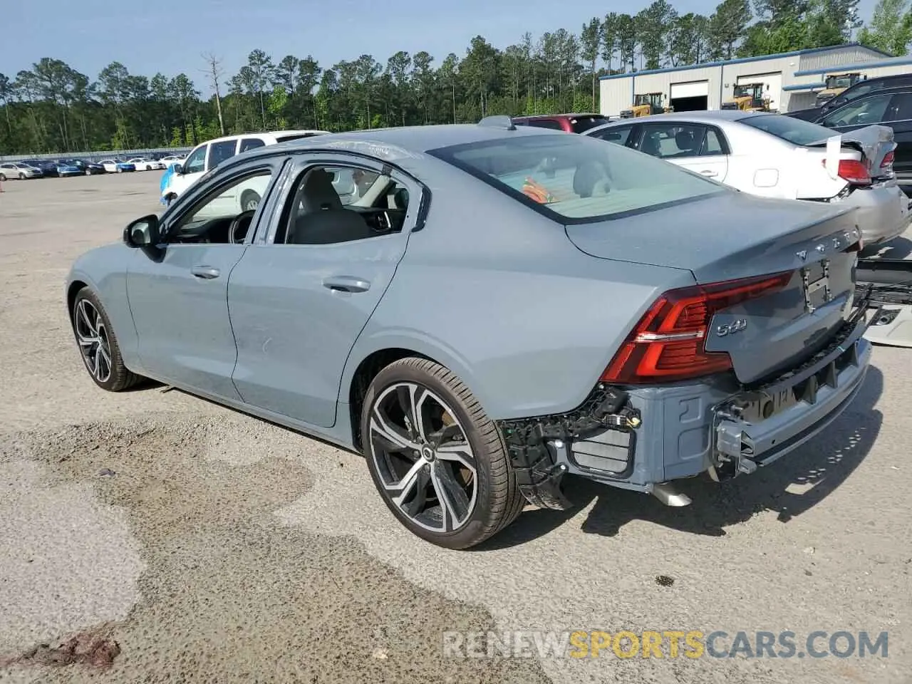 2 Photograph of a damaged car 7JRL12TM2RG323315 VOLVO S60 ULTIMA 2024