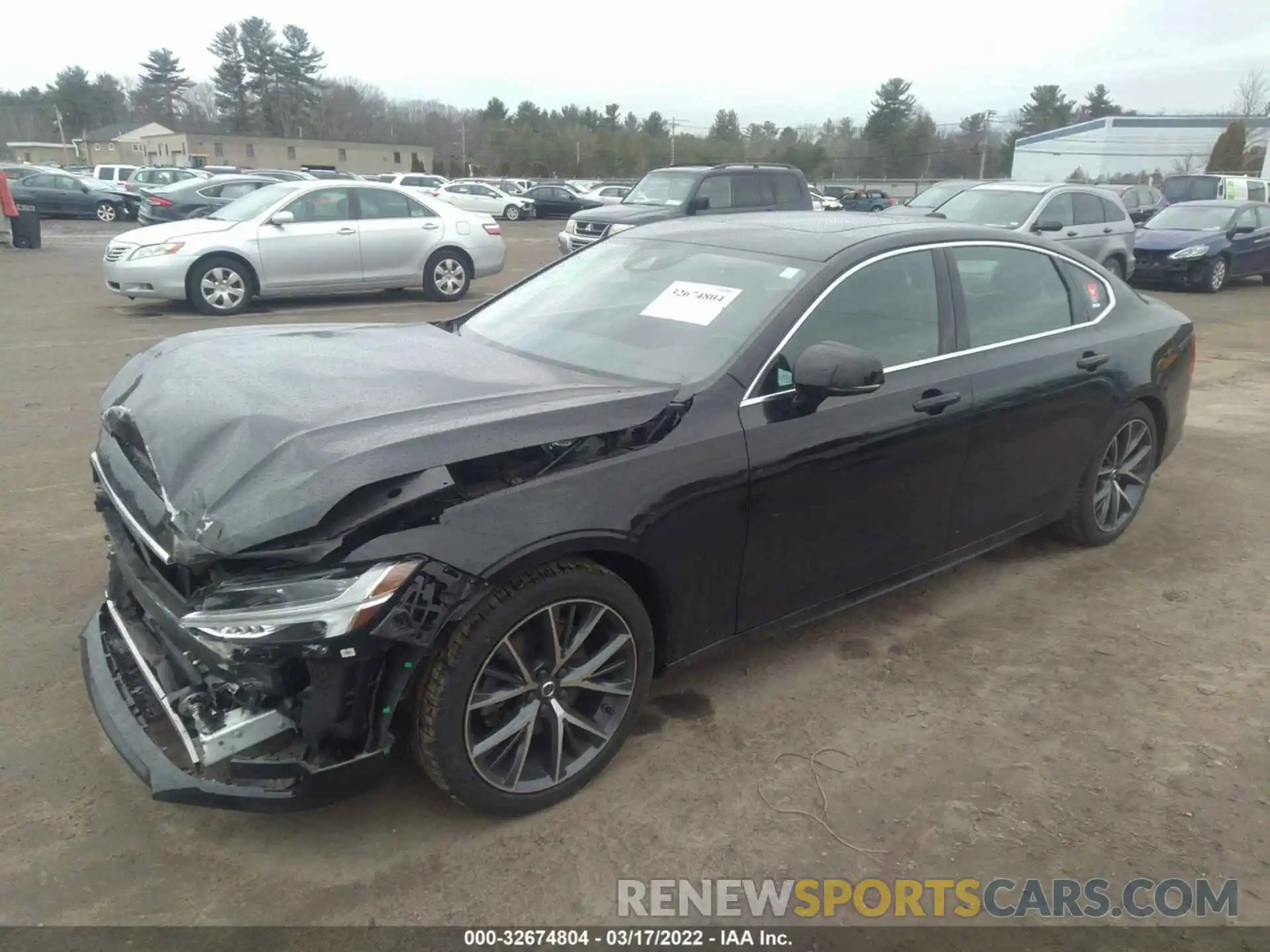 2 Photograph of a damaged car LVY102MK7KP083327 VOLVO S90 2019