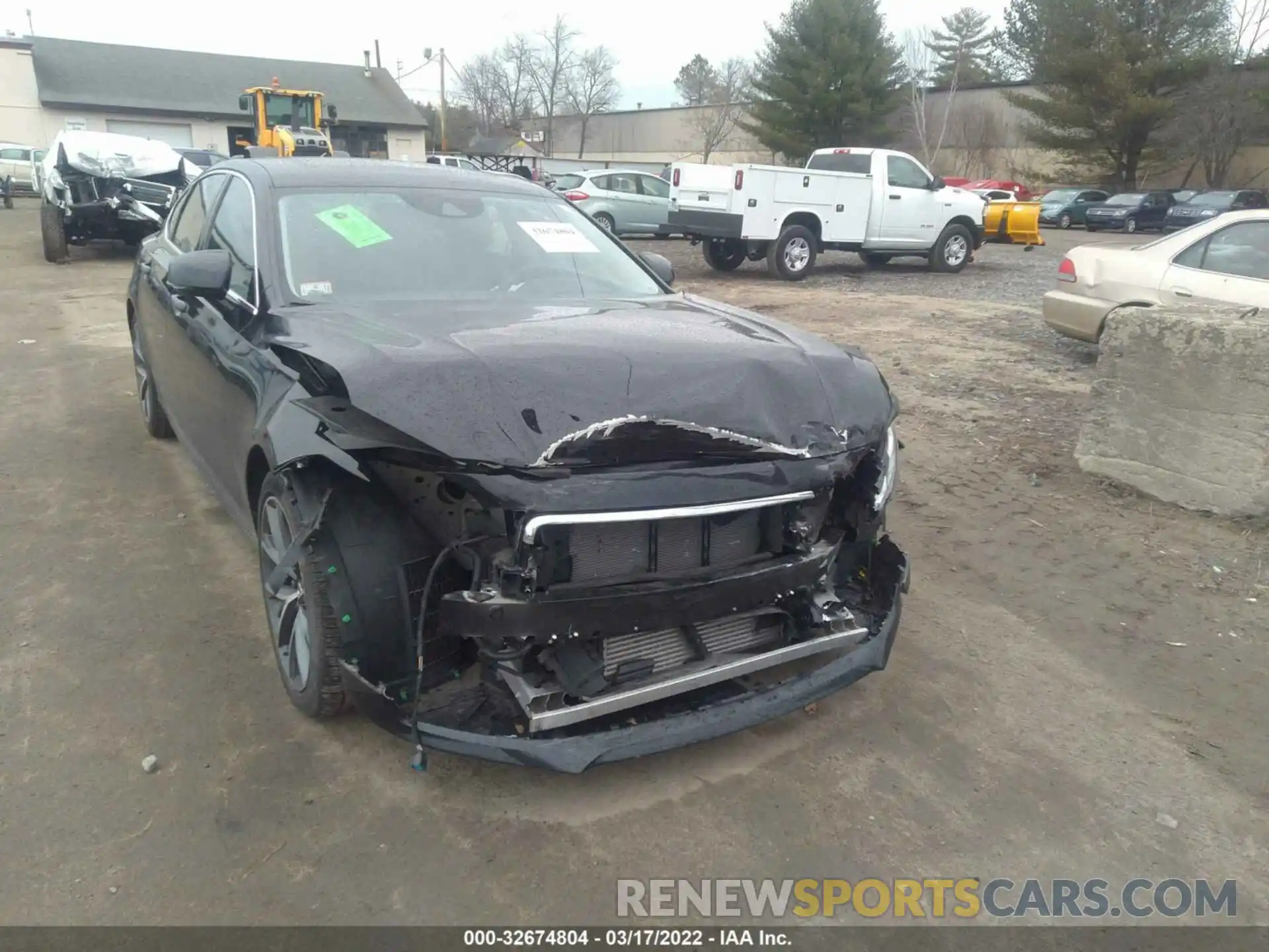 6 Photograph of a damaged car LVY102MK7KP083327 VOLVO S90 2019