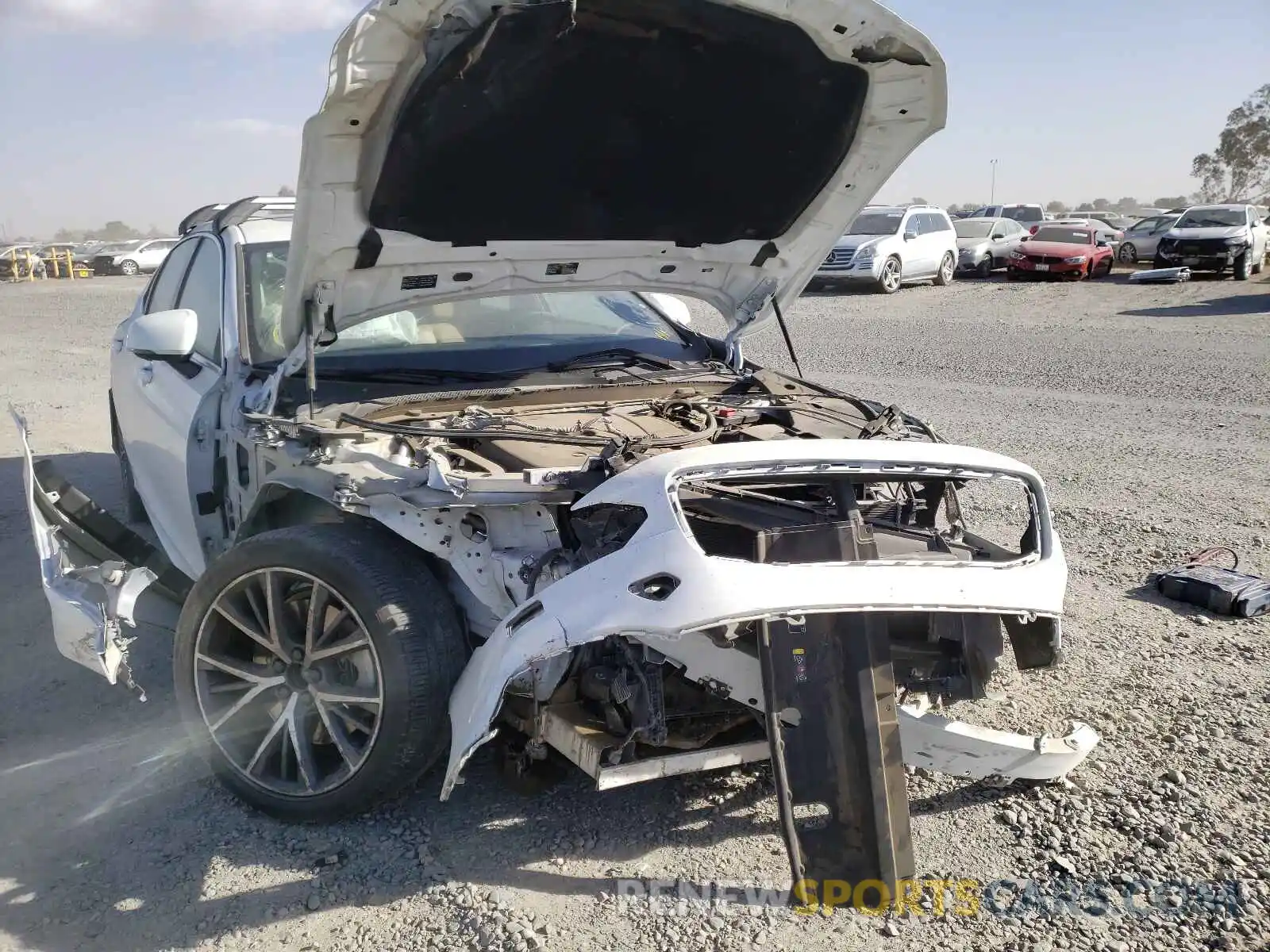 1 Photograph of a damaged car LVYA22MK5KP079450 VOLVO S90 2019