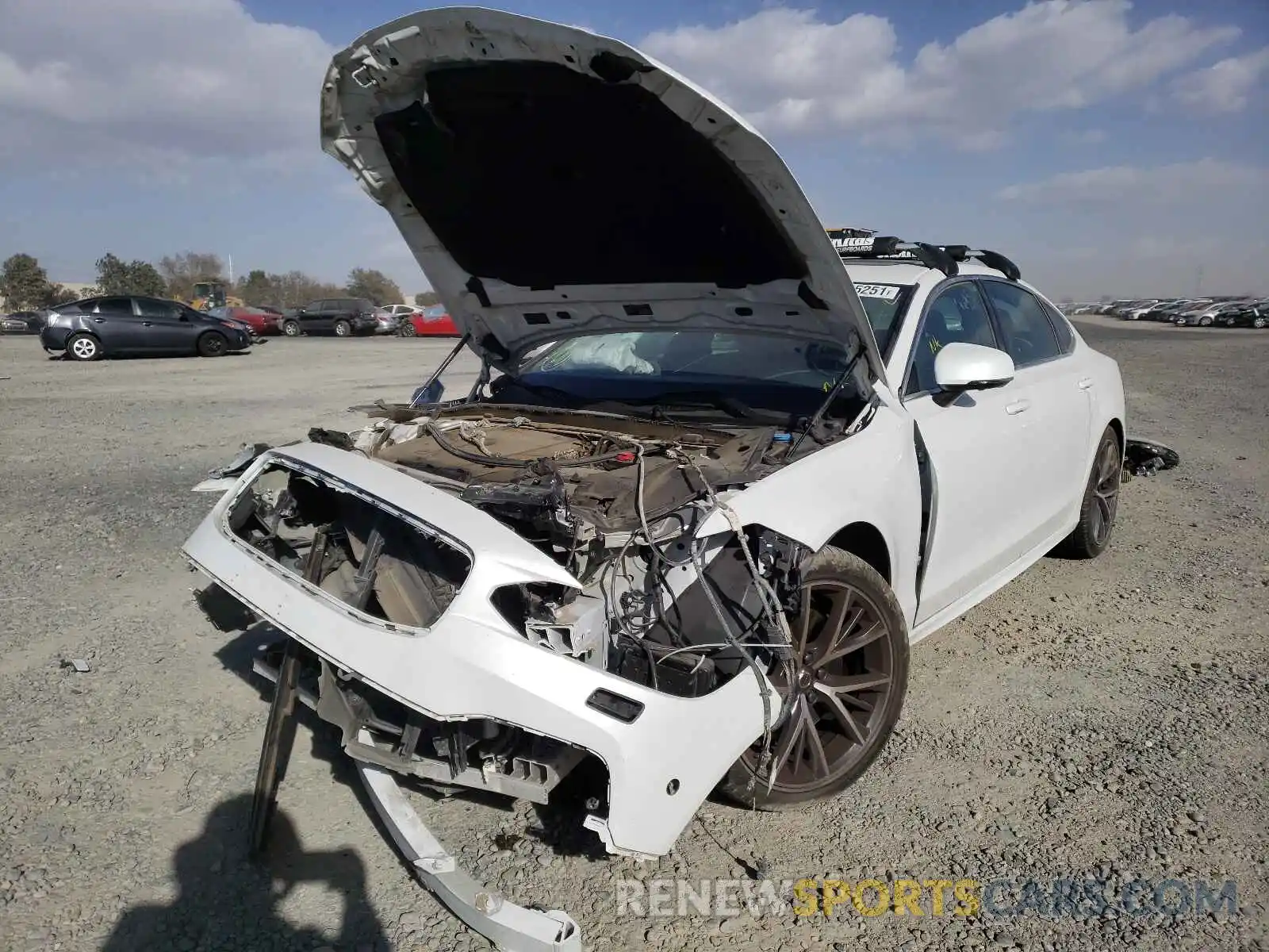 2 Photograph of a damaged car LVYA22MK5KP079450 VOLVO S90 2019