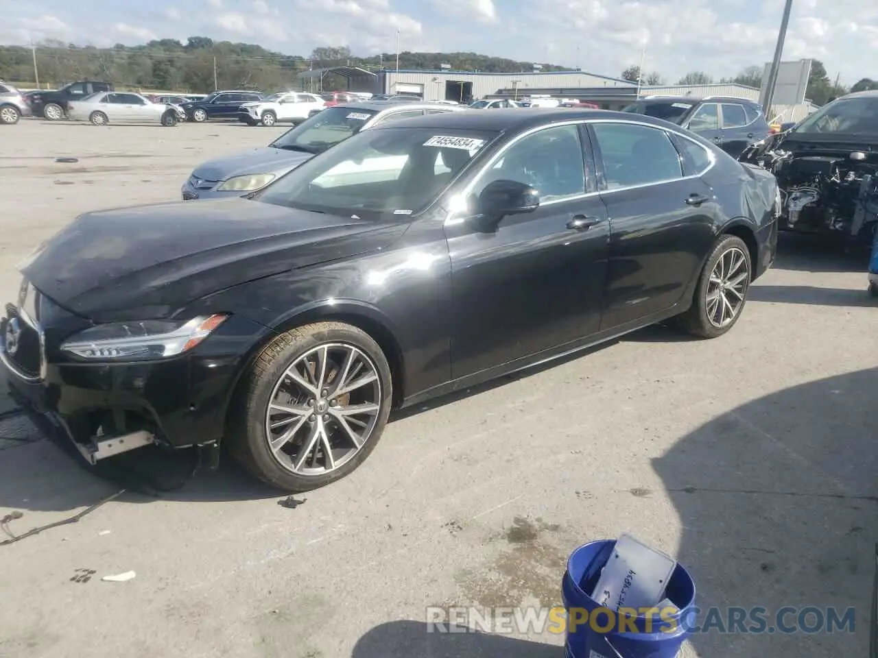 1 Photograph of a damaged car LVYA22MK9KP082108 VOLVO S90 2019