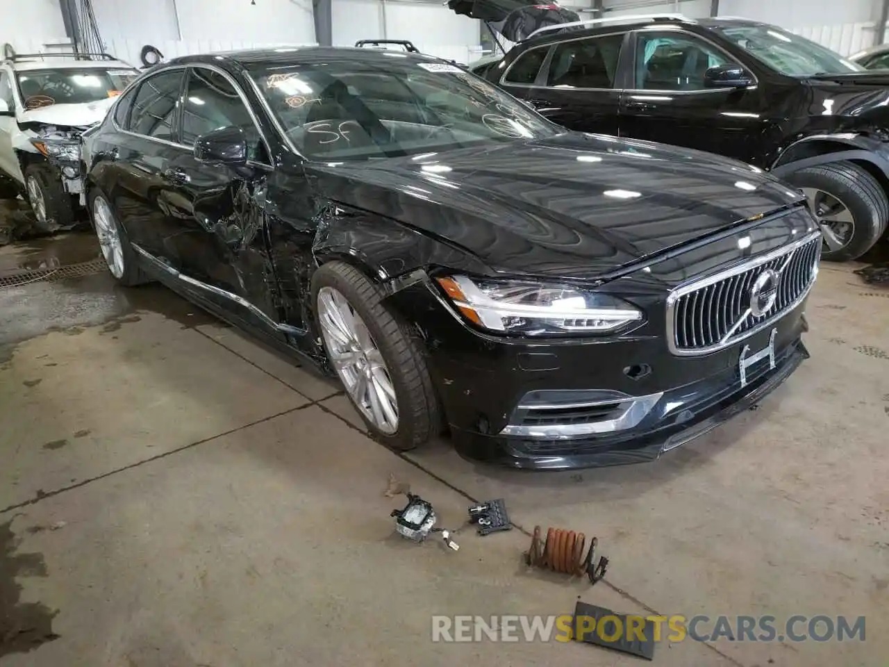 1 Photograph of a damaged car LVYBR0AL6KP110402 VOLVO S90 2019