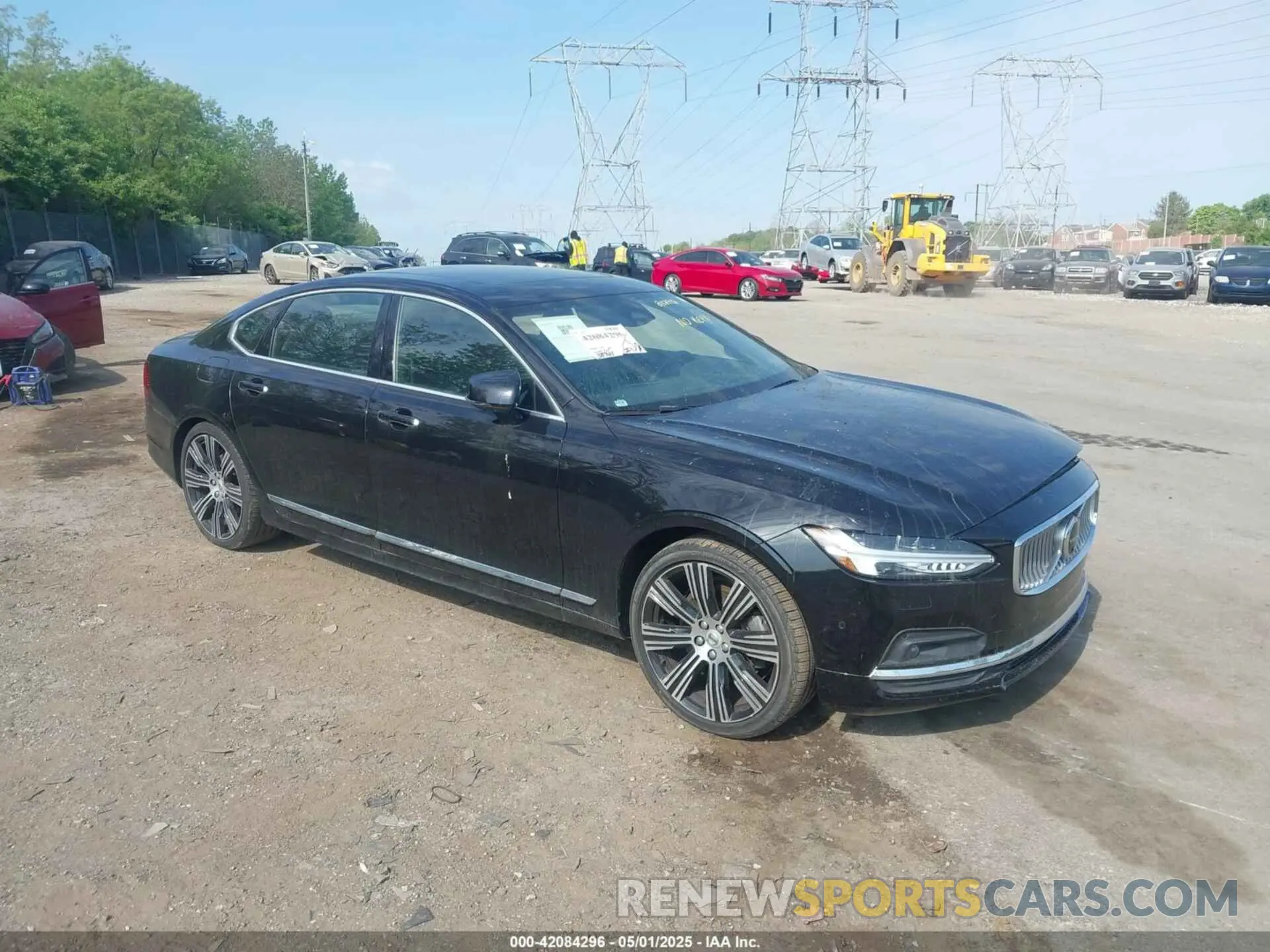 1 Photograph of a damaged car LVY062ML5NP247942 VOLVO S90 2022
