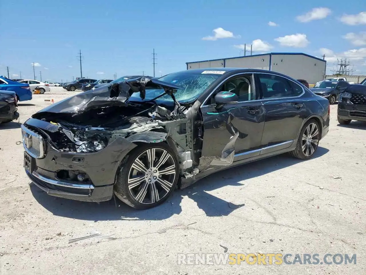 1 Photograph of a damaged car LVY062MN9PP320203 VOLVO S90 PLUS 2023