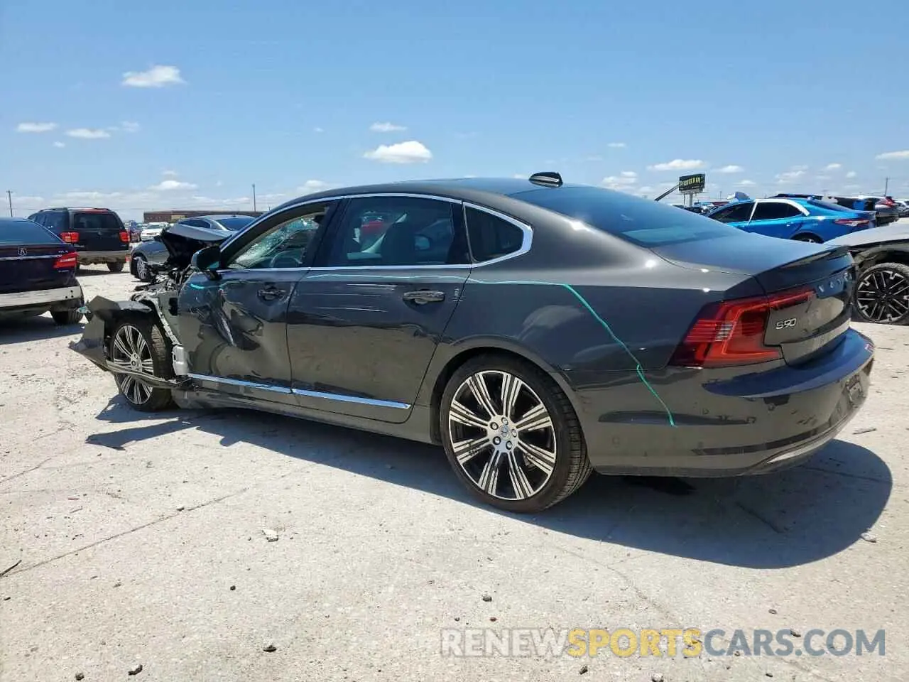 2 Photograph of a damaged car LVY062MN9PP320203 VOLVO S90 PLUS 2023