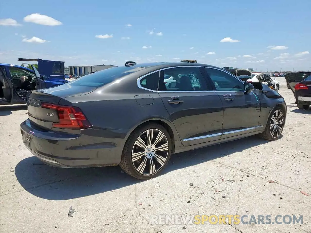3 Photograph of a damaged car LVY062MN9PP320203 VOLVO S90 PLUS 2023